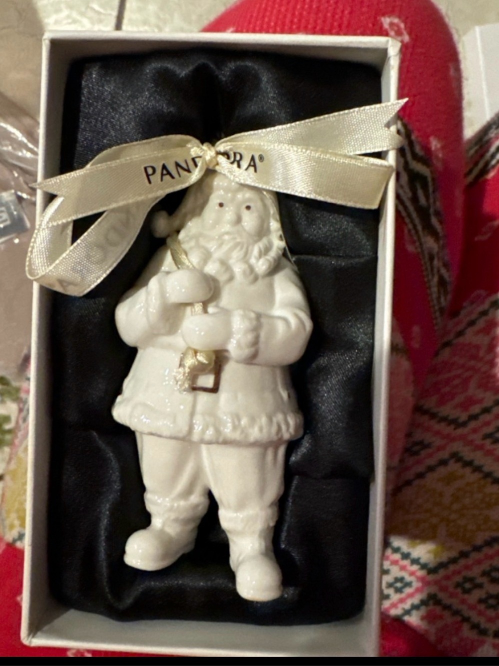 PANDORA 2013 Limited Edition Santa Ornament